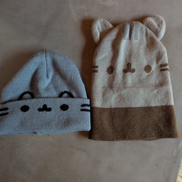 Bundle of 2 knitted Pusheen hats - Picture 2 of 16
